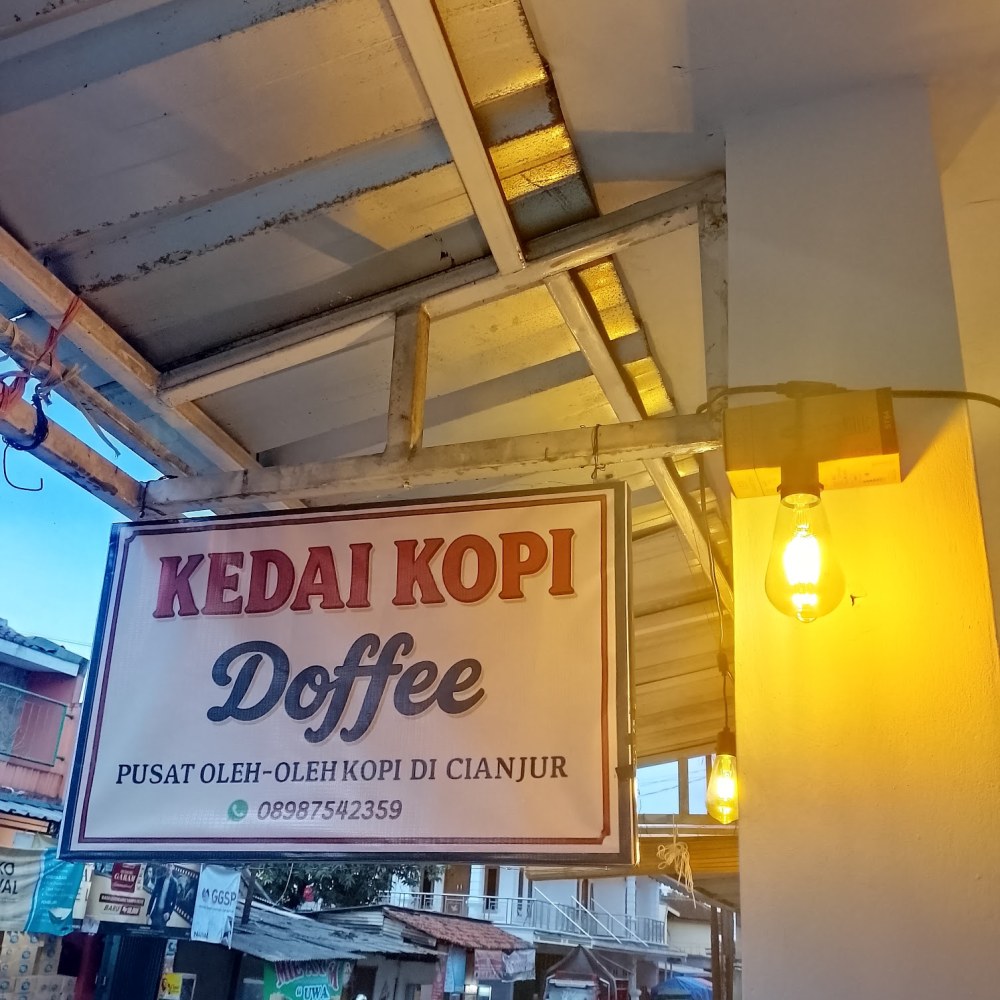 Kedai Kopi Doffee | Pusat Oleh Oleh Kopi Di Cianjur | Jasa Sangrai Kopi