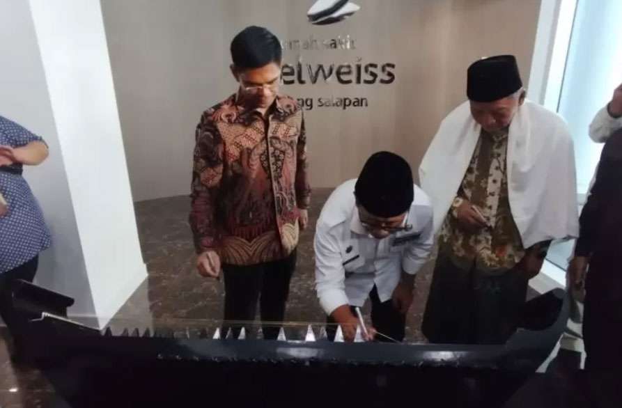 peresmian Rumah Sakit (RS) Edelweiss Bentang Salapan 