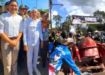 Proses-Gorol-Jalan-Di-Takokak-Disaksikan-Langsung Gubernur Jawa Barat dan Bupati Cianjur