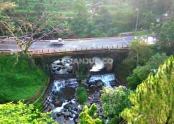 Desa Cibeureum Cugenang Cianjur Jalan raya penyangga ibu kota