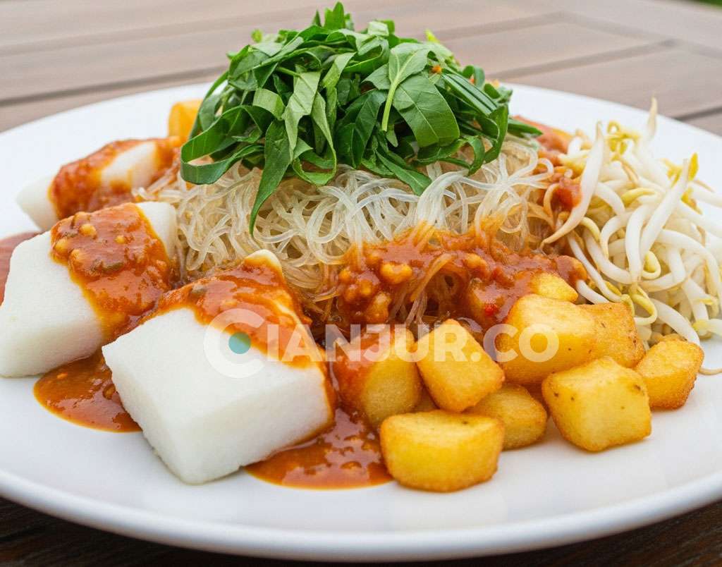 geco (toge dan tauco) makanan khas cianjur
