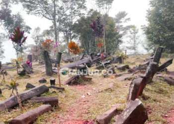 peninggalan peradaban tua di gunung padang cianjur