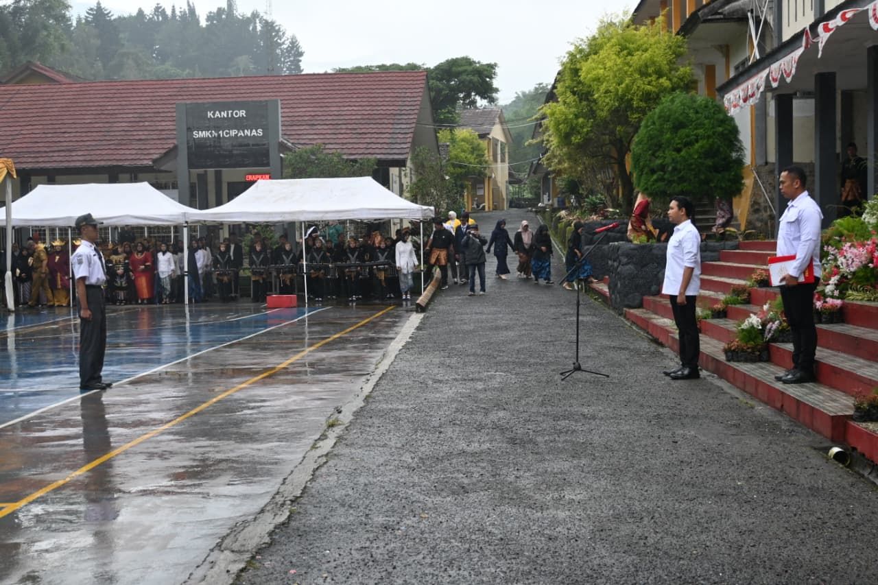 Bupati Cianjur Tekankan Nasionalisme dan Pencegahan Narkoba di SMKN 1 Cipanas