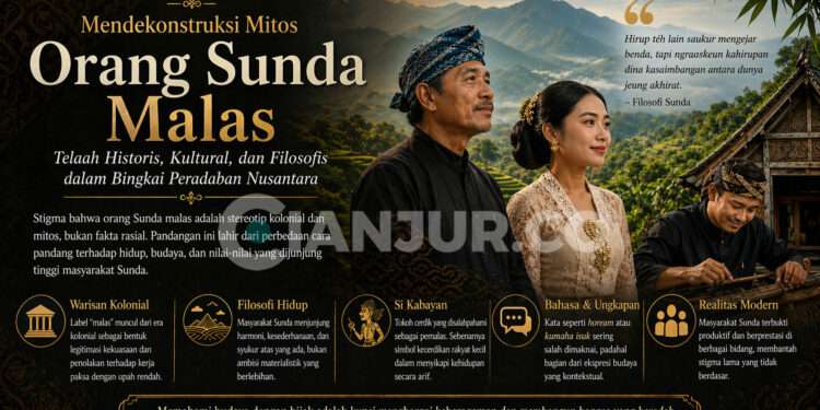 Mendekonstruksi Mitos Orang Sunda Malas, Telaah Historis, Kultural, dan Filosofis