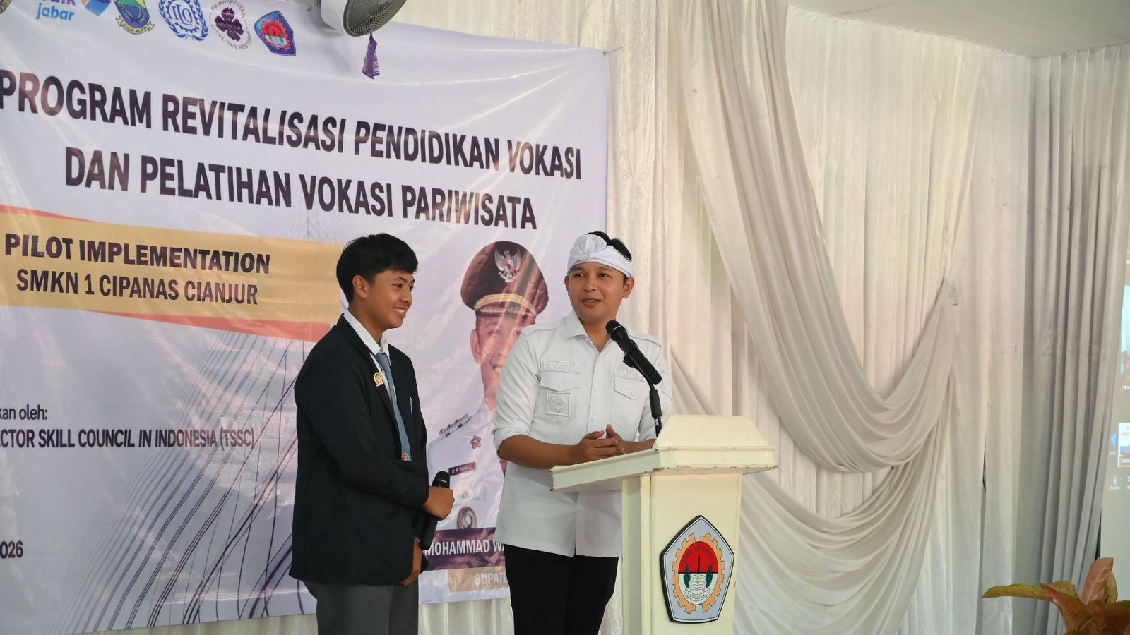 Bupati Cianjur Buka Program Vokasi Pariwisata di SMKN 1 Cipanas
