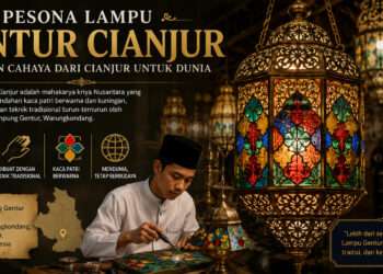 lampu gentur cianjur yang mendunia