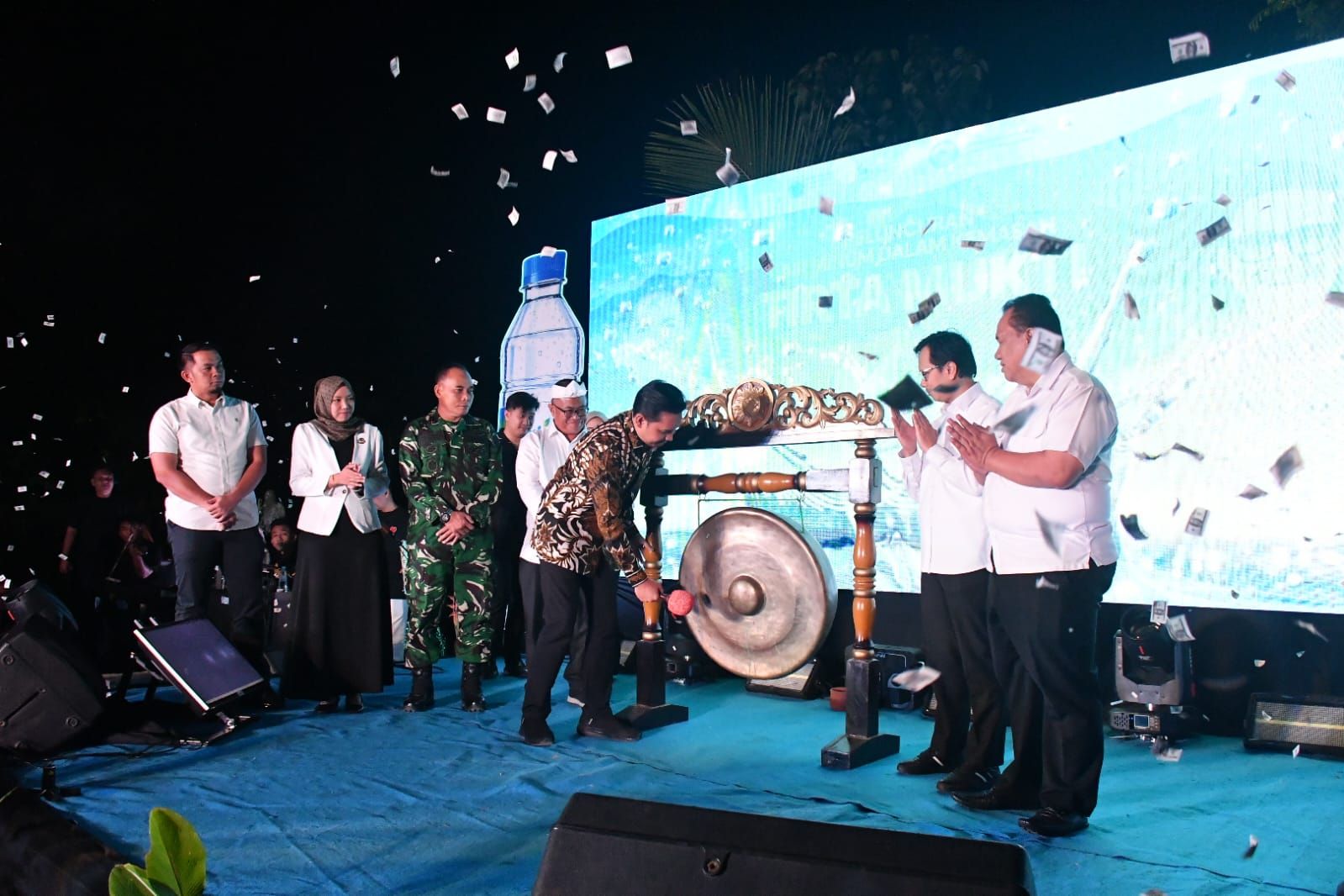 Bupati Cianjur Luncurkan AMDK Tirta Mukti Produksi PDAM