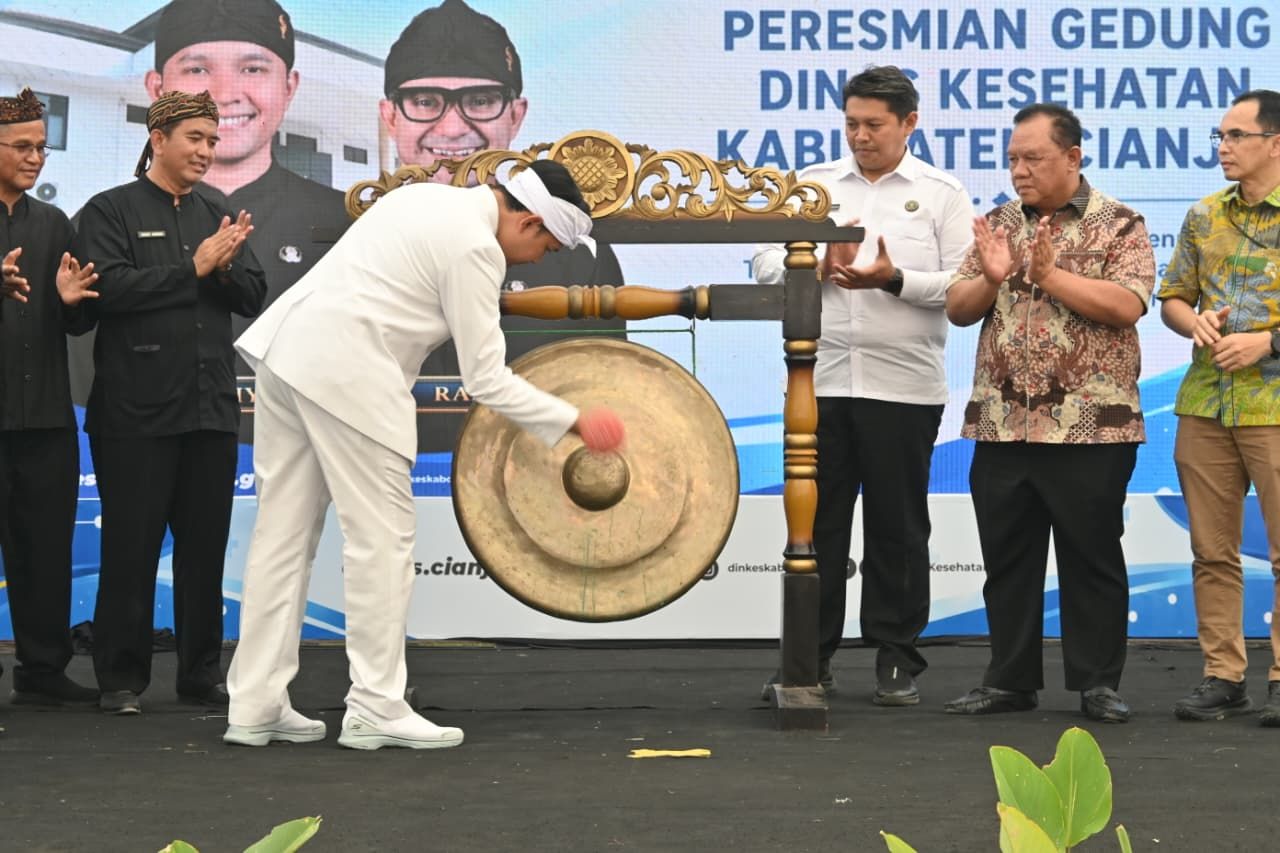 Gedung Baru Dinas Kesehatan Cianjur Diresmikan pada HJC ke-349