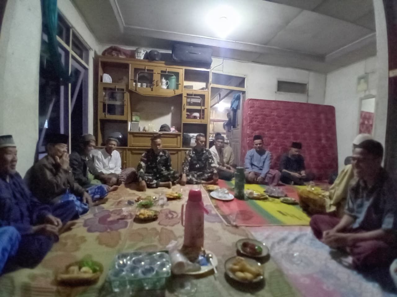 Satgas TMMD ke-129 Gelar Tahlilan dan Doa Bersama di Mekarmukti