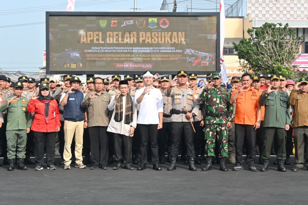 Pemkab Cianjur Perkuat Kesiapsiagaan Karhutla di Tengah Cuaca Kering