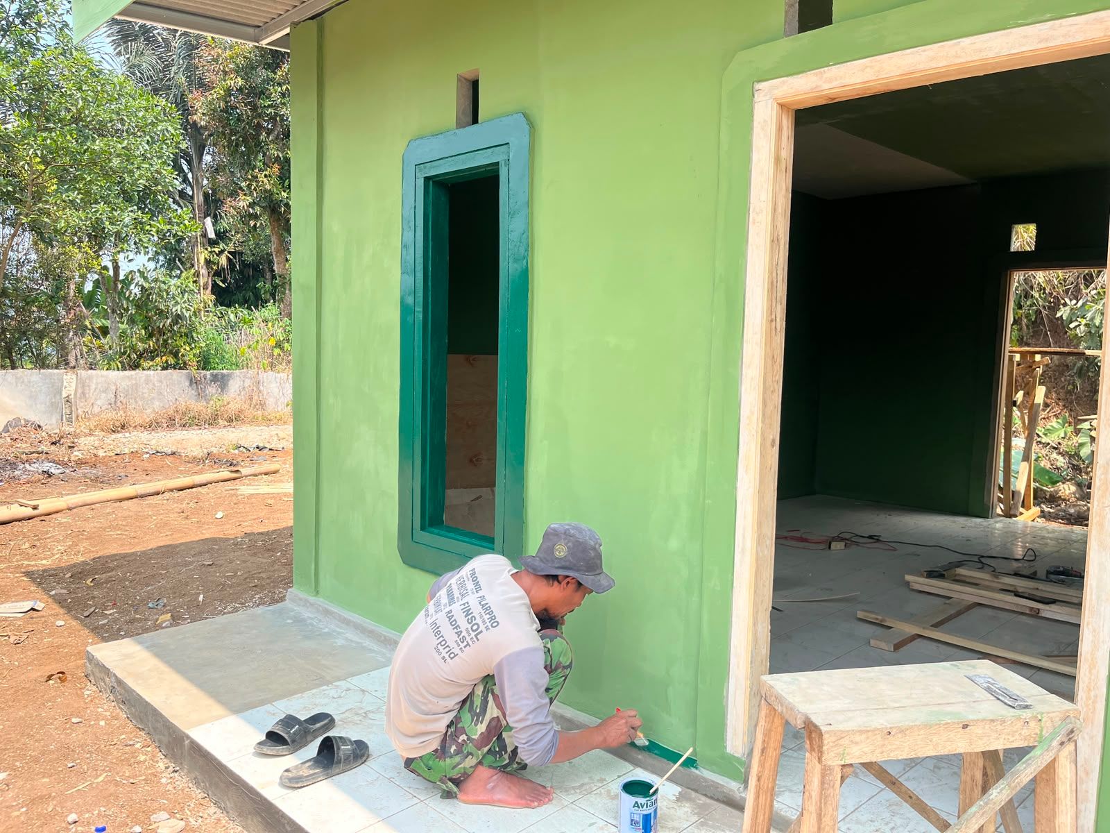 Rutilahu Gilang Gumilar Berlanjut, Progres Lima Rumah 78,6 Persen