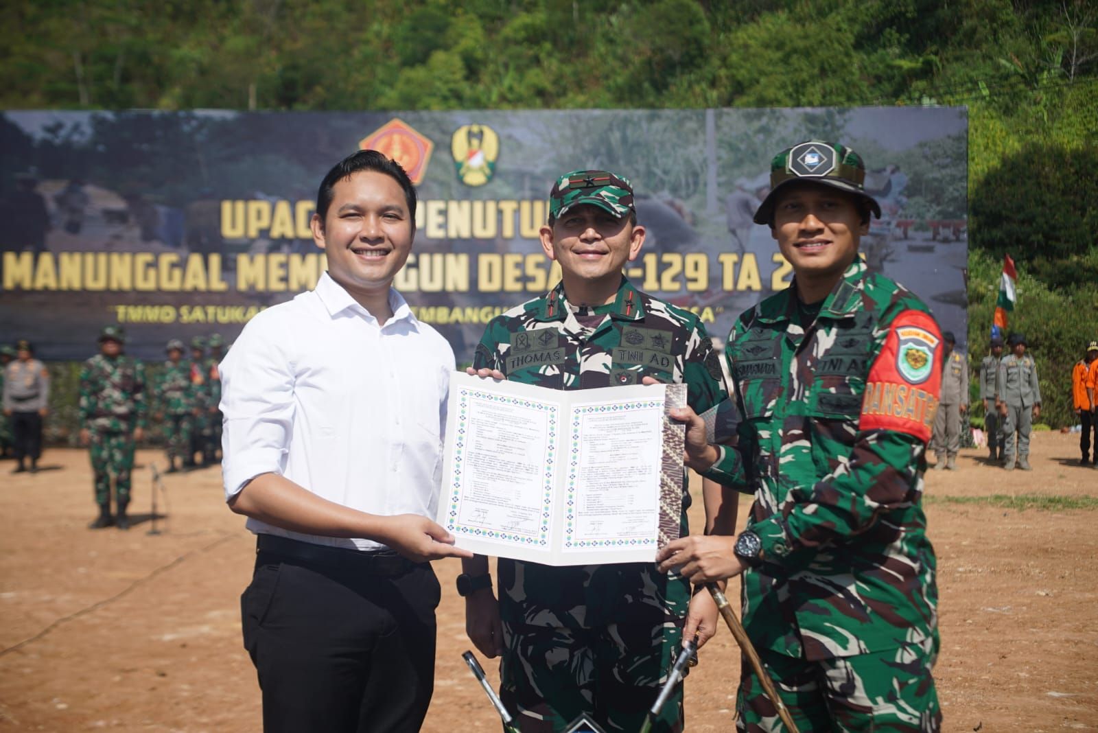 TMMD ke-129 di Mekarmukti Ditutup Setelah 30 Hari