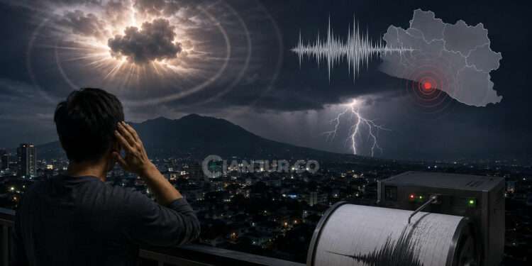 Dentuman Misterius di Bandung Mengusik Warga
