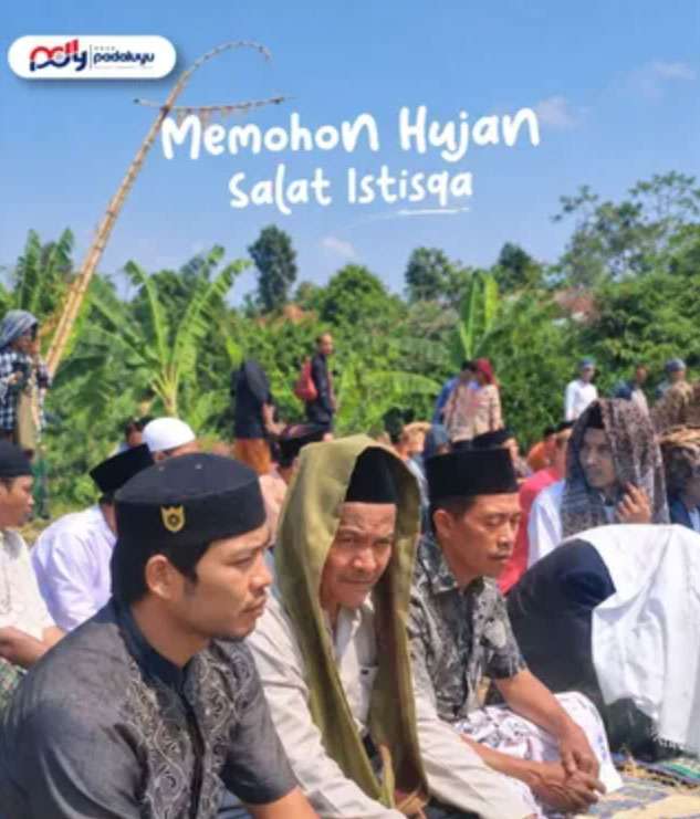 Desa Padaluyu Laksanakan Salat Istisqa, Warga Berdoa Memohon Hujan