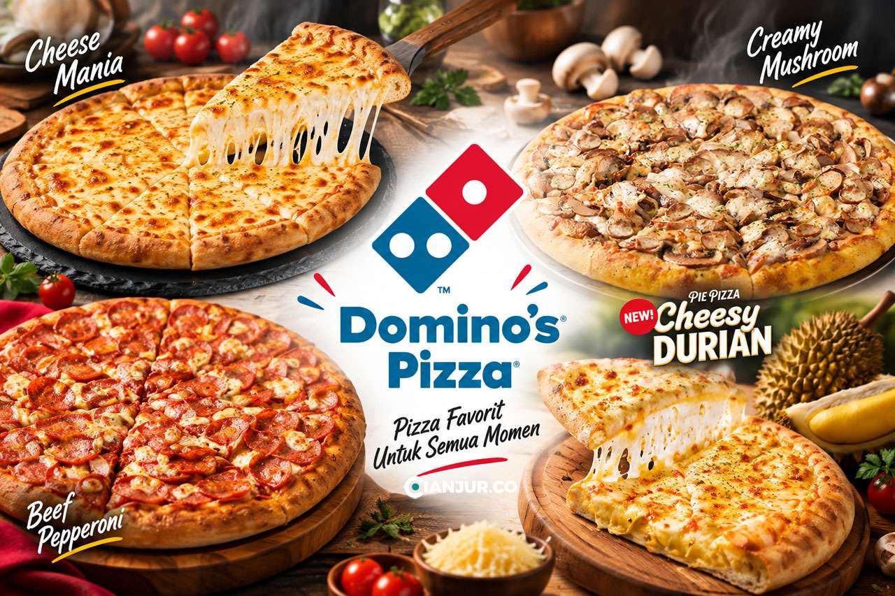 Domino’s Pizza Cianjur, Pilihan Menu Lengkap dengan Promo Menarik