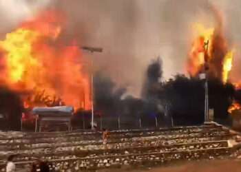 Kebakaran Cilaku Cianjur Merambat, Permukiman Warga Terancam