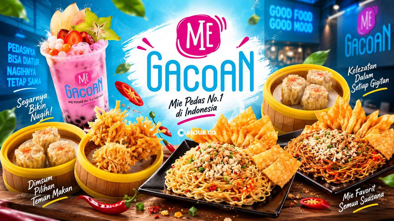 Mie Gacoan Cianjur, Mie Belasan Ribu yang Jadi Titik Kumpul