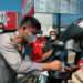 Polisi Bagikan Masker untuk Warga Cianjur, Antisipasi Abu Vulkanik Anak Krakatau