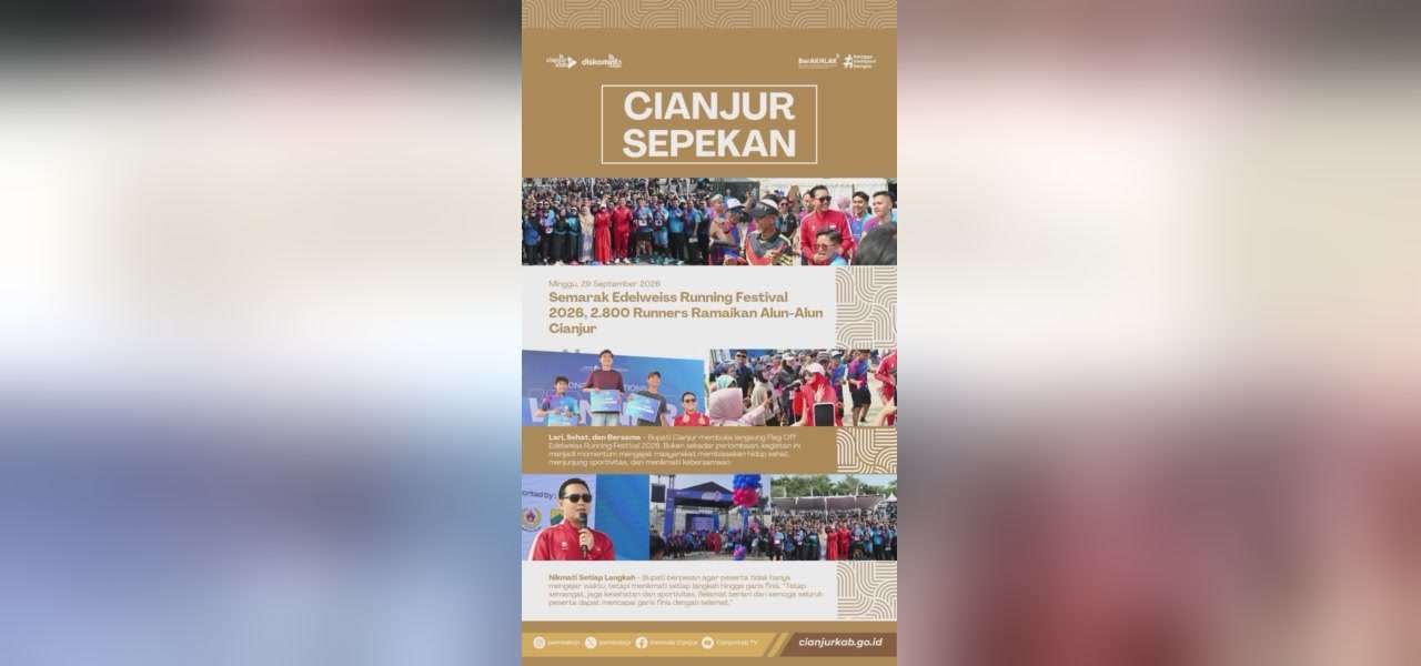 Bupati Cianjur Bagikan Rangkuman Kegiatan 21–28 September 2026 - gambar 6