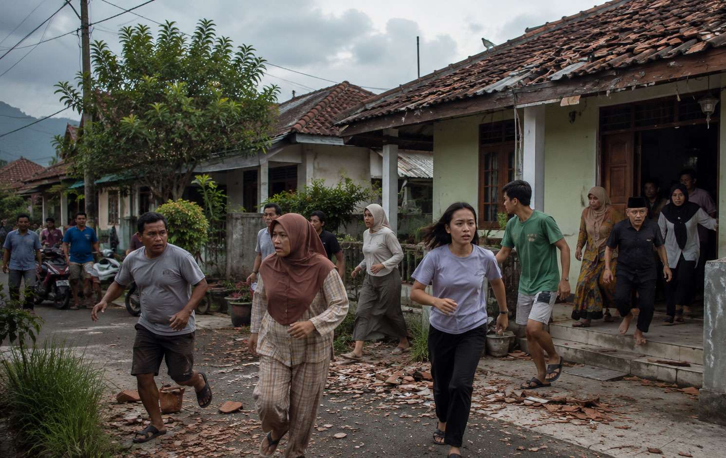 Gempa Cibeber Cianjur Berkekuatan 4,3 M, Warga Berhamburan Saat Menjelang Magrib