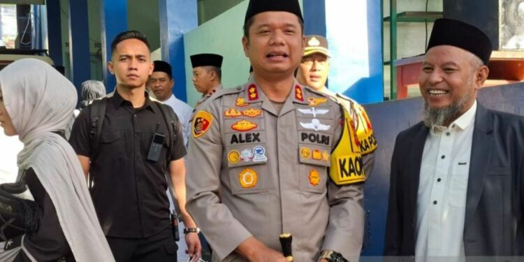 Polres Cianjur Siagakan Personel di Jalur Rawan Bencana