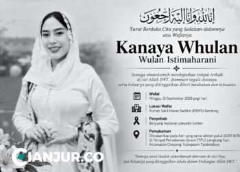 Kanaya Whu Meninggal di Usia 34 karena kangker