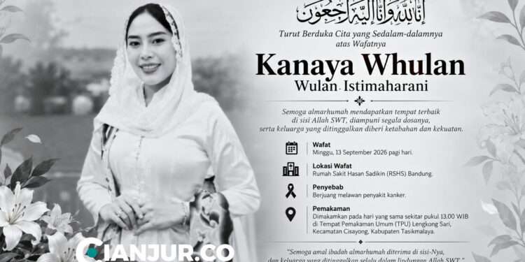 Kanaya Whu Meninggal di Usia 34 karena kangker