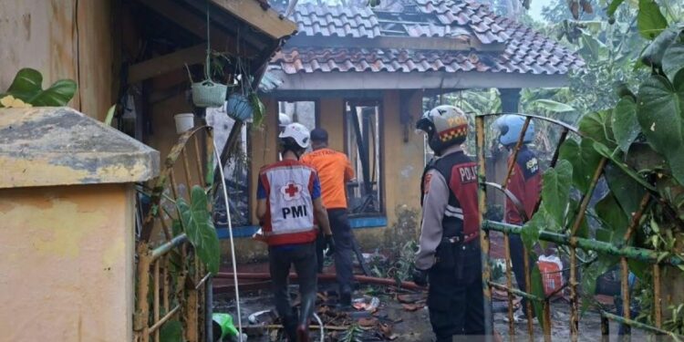 Polisi Pastikan H Sengaja Membakar Rumah di BTN Joglo Cianjur