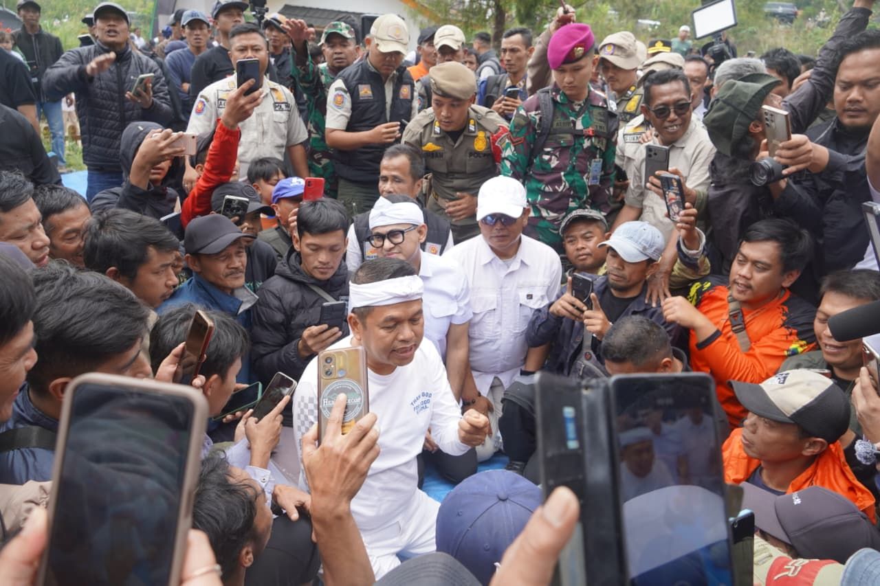 Gubernur Jabar Apresiasi 486 Relawan Penanganan Kebakaran TNGGP