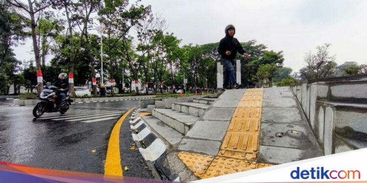 Kopeka Nilai Trotoar Gasibu Belum Layak bagi Penyandang Disabilitas