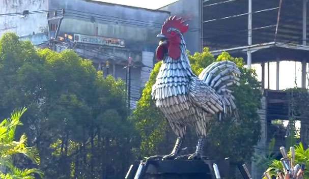 Kapolda Jabar Resmikan Tugu Knalpot Cianjur, Monumen Untuk Pesan Ke Generasi Muda
