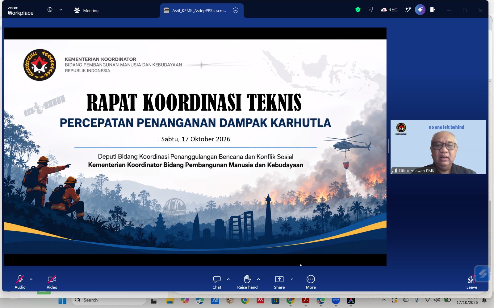 Karhutla: 295 Ribu Kasus ISPA, Pembelajaran 7,9 Juta Siswa Terdampak