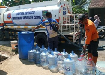 BPBD Ciamis Tetap Salurkan Air Bersih Setelah Status Siaga Berakhir