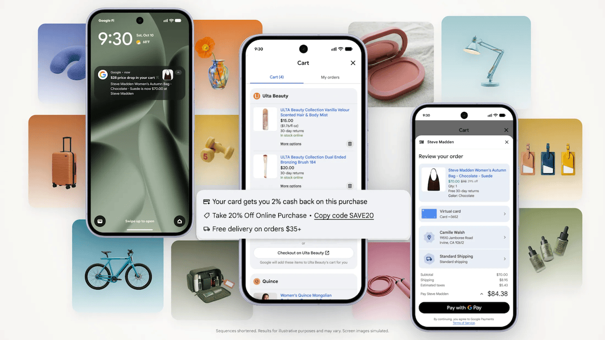 Google Luncurkan Universal Cart untuk Pengguna di AS