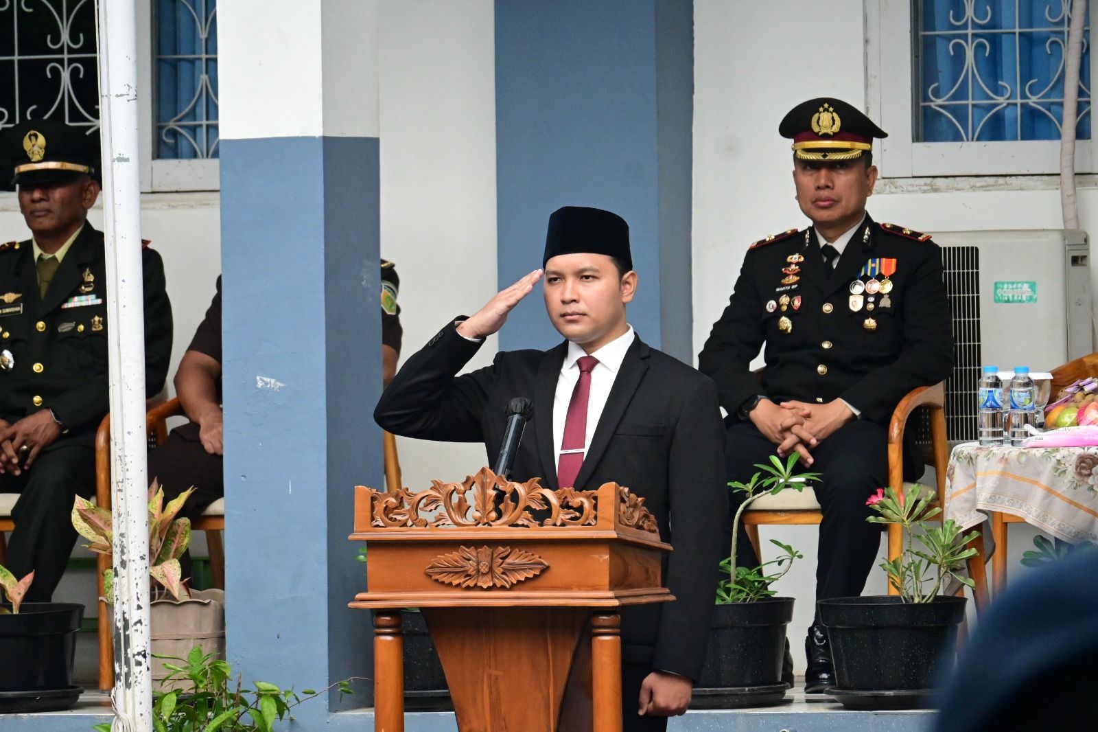 Bupati Wahyu Ferdian Pimpin Upacara Hari Kesaktian Pancasila di SMKN 1 Cianjur