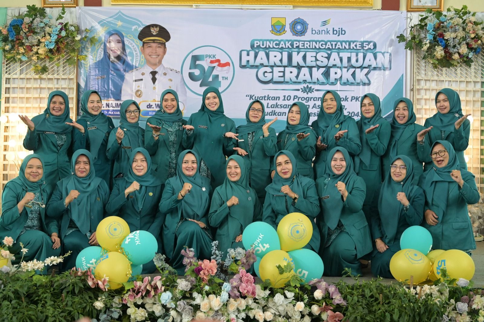 Bupati Cianjur Hadiri Puncak HKG PKK ke-54 di Pacet