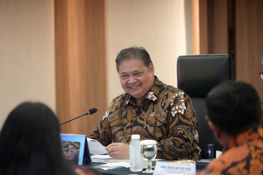 Indonesia-AS Perkuat Kemitraan Ekonomi, Airlangga Dorong Investasi Bernilai Tambah