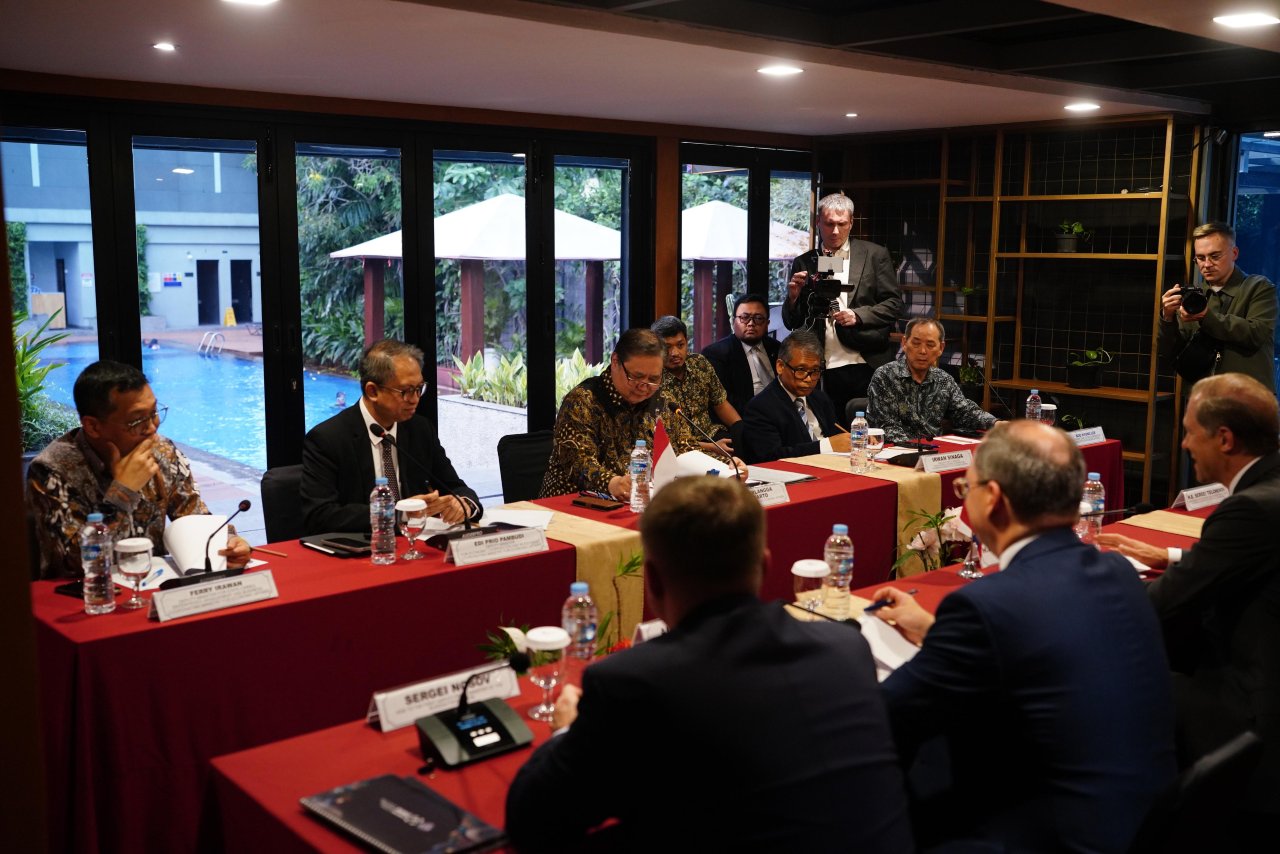 Indonesia-Rusia Bahas Perdagangan, Investasi, dan Kerja Sama Industri