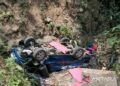Minibus Pengantar Pengantin Jatuh ke Jurang di Takokak Cianjur
