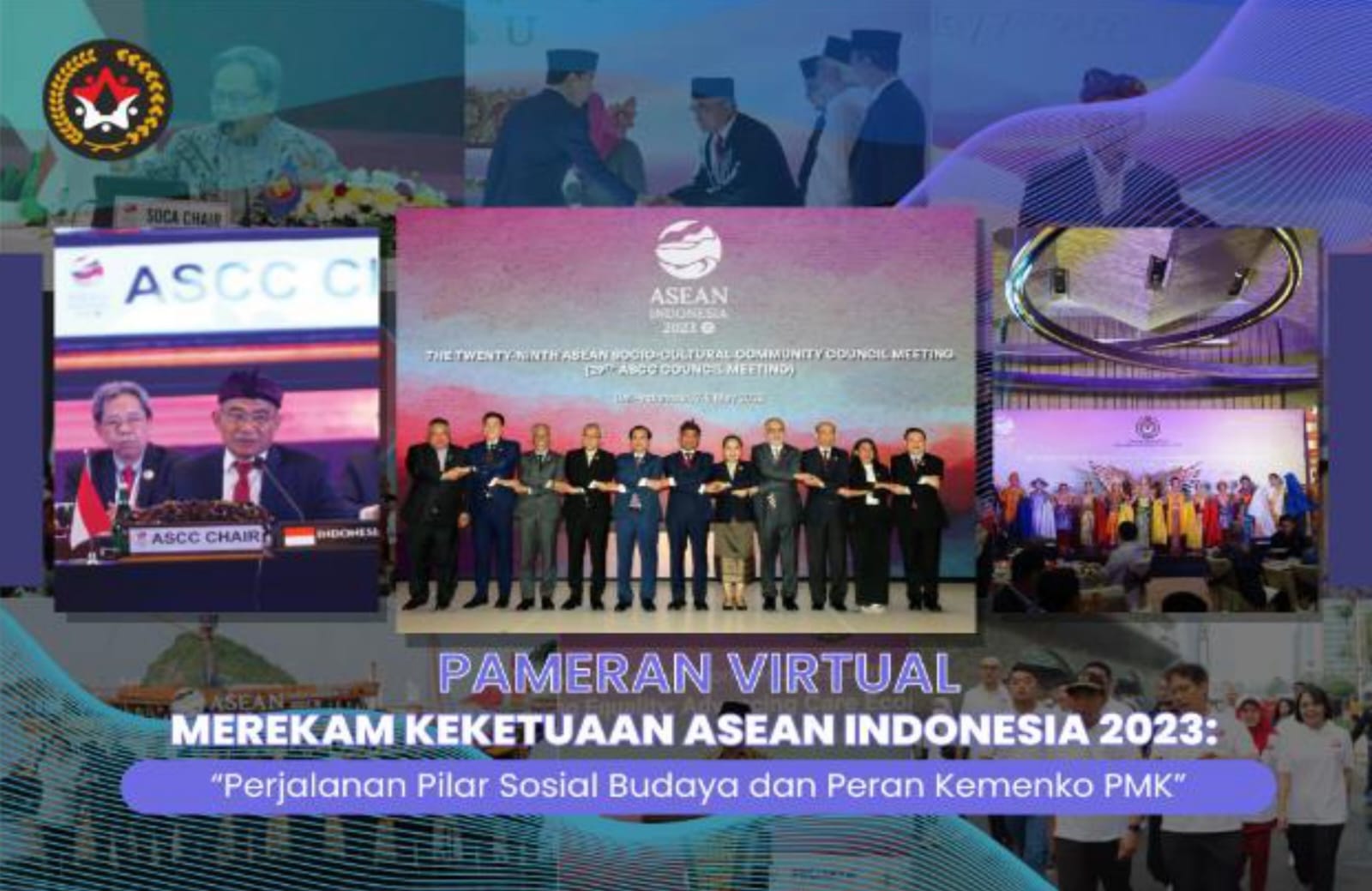 Pameran Virtual Rekam Peran Indonesia dalam Pilar Sosial-Budaya ASEAN 2023