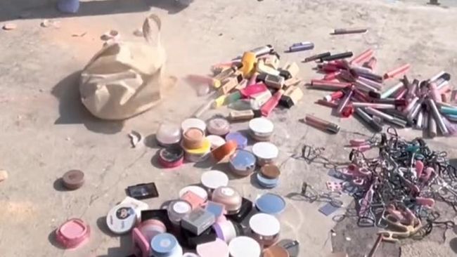 SMAN 1 Pacet Cianjur Musnahkan Makeup Hasil Razia, Ini Alasan Sekolah