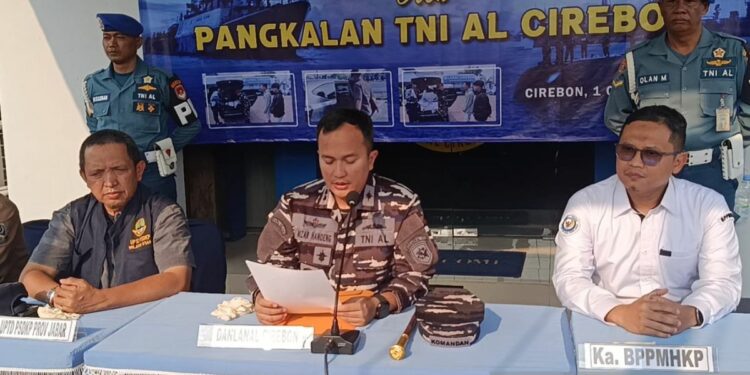 Lanal Cirebon Ungkap Pengiriman 75.435 Benih Lobster di Tol Cipali