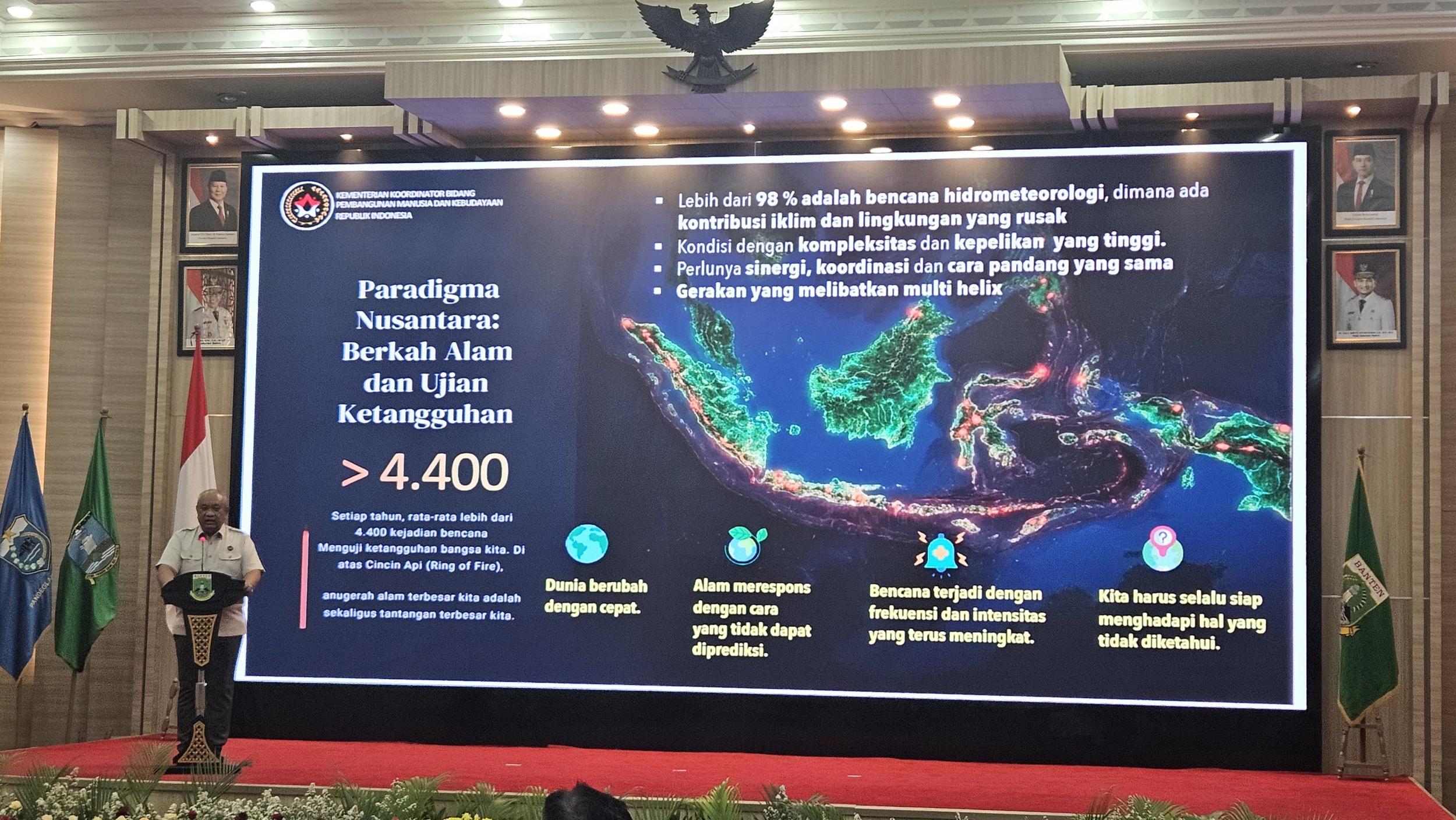 Kemenko PMK Dorong Penguatan Kapasitas BPBD se-Indonesia