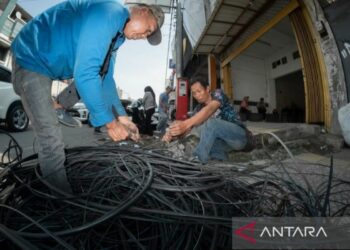 Bandung Tuntaskan Penurunan Kabel Udara di 63 Ruas Jalan