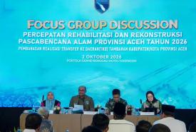 Kemenko PMK Minta Realisasi TKD Pascabencana Aceh Dipercepat